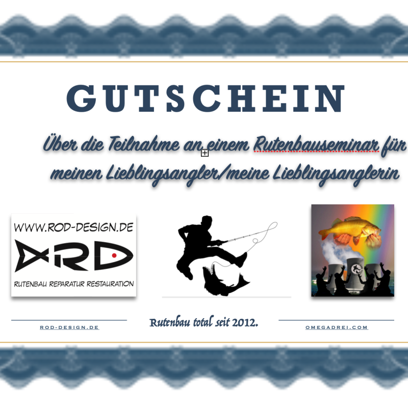 Guteschein für ein Rutenbauseminar